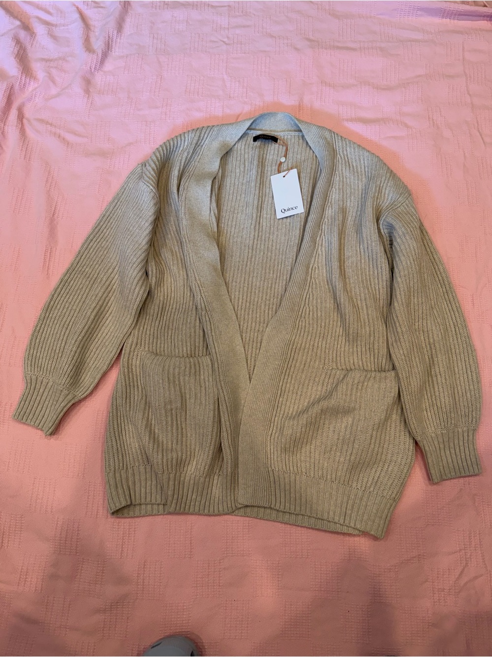 Quince Organic Cotton Open-Front Cardigan - Picture 5 of 6